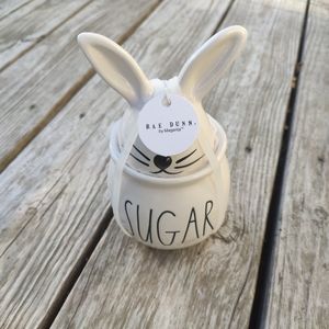 NEW Rabbit sugar Jar! :)